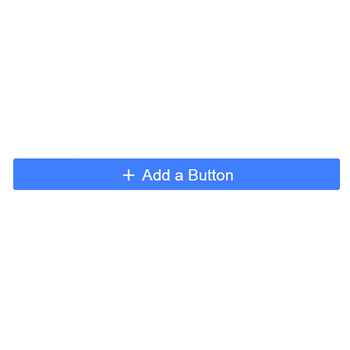 blue button with text "Add a button"