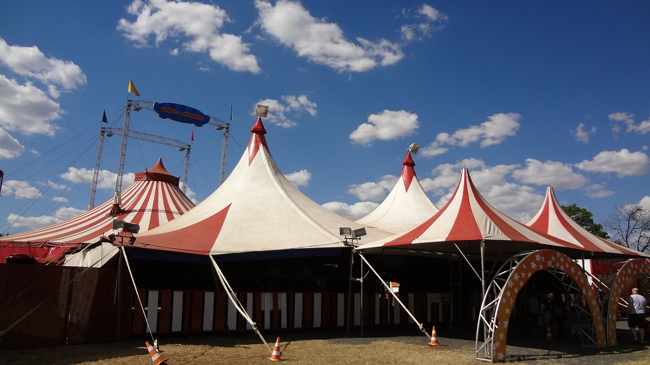 Circus tent