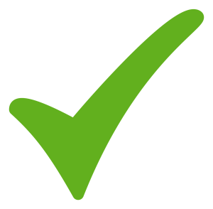 green check mark