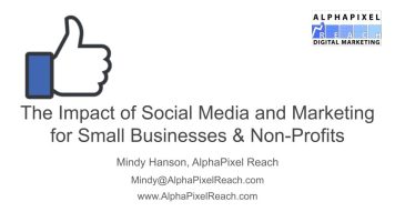 Conifer Chamber Social Media for Business